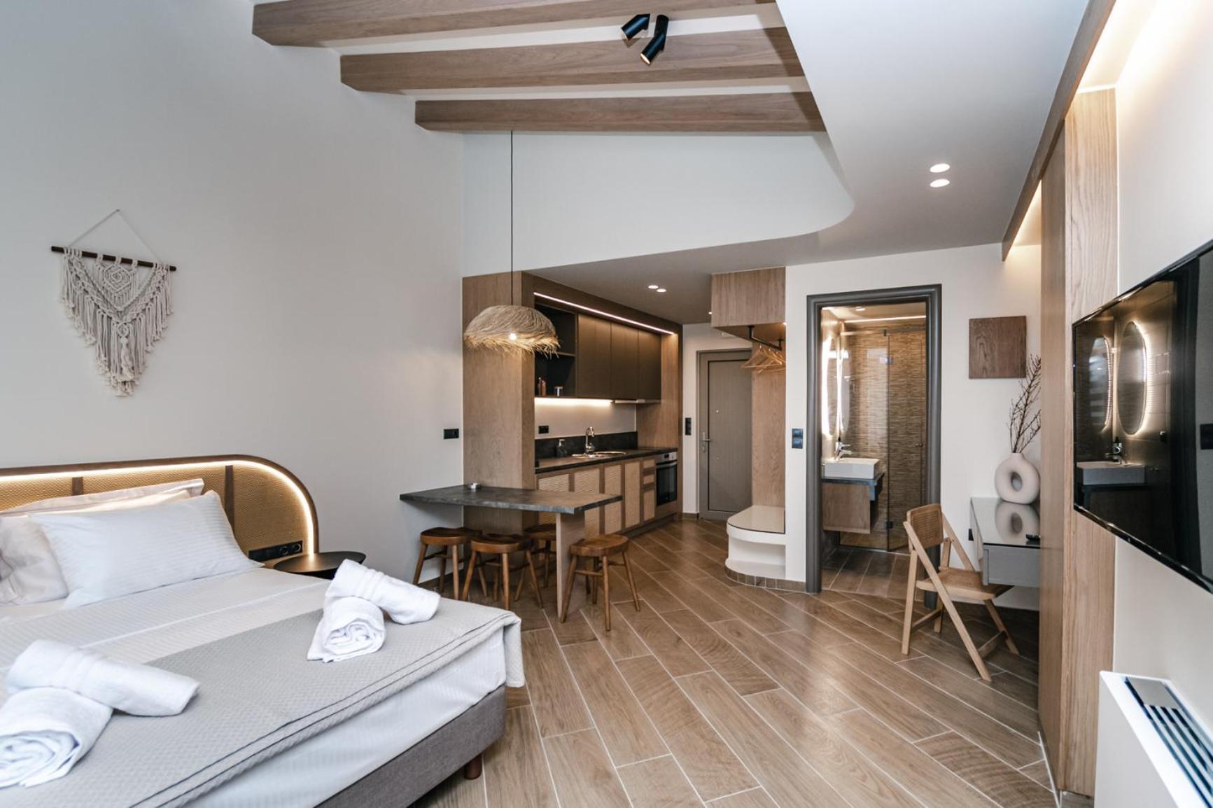 Terra Helios Suites & Studios Kyparissia Quarto foto